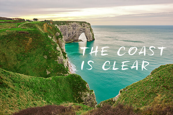 The coast is clear